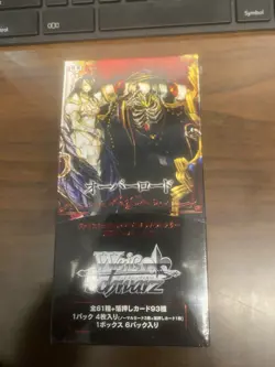 Weiss Schwarz Premium Booster Original Overlord Sealed Box - Japanese - Image 1