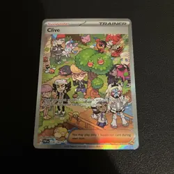 Pokemon Clive 236/091 Paldean Fates Card NM - Image 1