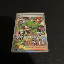 Pokemon Clive 236/091 Paldean Fates Card NM - Image 2