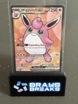 Pokemon TCG Wigglytuff Scarlet & Violet 151 English Card 187/165 NM - Image 1