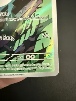 Pokemon Arbok Holo TCG Card SV05: Temporal Forces 176/162 - Image 5