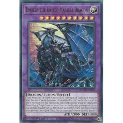 MZMU-EN012 Timaeus the United Magical Dragon Ultra Rare 1st Ed NM YuGiOh Card - Image 1