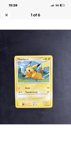 pokemon TCG Pikachu 8 Card Non Holo Bundle Private Listing Only - Image 1