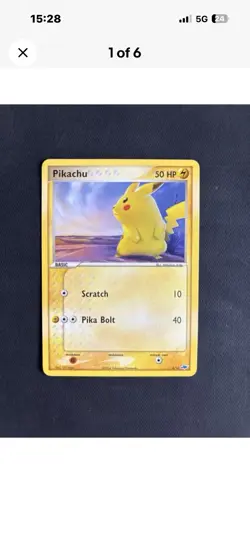 pokemon TCG Pikachu 8 Card Non Holo Bundle Private Listing Only - Image 3