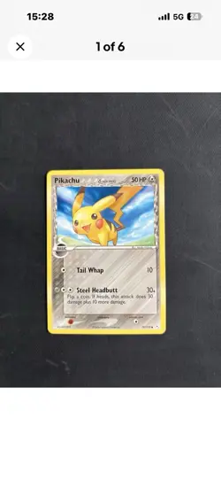pokemon TCG Pikachu 8 Card Non Holo Bundle Private Listing Only - Image 5