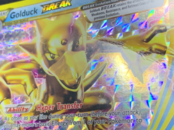 Golduck Break 18/122 Ultra Rare Breakpoint Pokemon Card 2016 Holo - Image 5