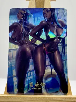 Goddess Story Waifu Beautiful Anime Girl Nessa Pokemon Holo Card - Image 1