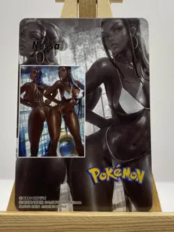 Goddess Story Waifu Beautiful Anime Girl Nessa Pokemon Holo Card - Image 2