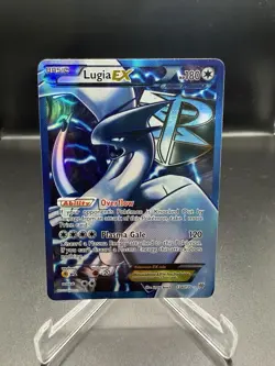 Pokemon TCG - Lugia EX Full Art 134/135 Plasma Storm 2012 B&W Card - Image 1