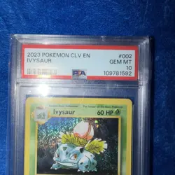 PSA 10 - Ivysaur 002/034 Trading Card Game Classic Holo - Image 2