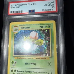 PSA 10 - Ivysaur 002/034 Trading Card Game Classic Holo - Image 3