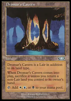 MTG Magic the Gathering Dromar's Cavern (138/146) Planeshift LP - Image 1