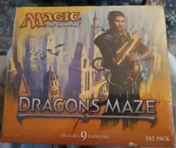 DRAGON'S MAZE Fat Pack Magic the Gathering New & Sealed - Image 1