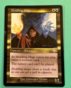 Meddling Mage - Planeshift - MTG - Magic the Gathering - MP - Image 1