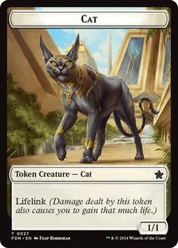 Magic The Gathering Premium Bulk Token Packs (Part 2) - Cat 1/1 Lifelink x10 ... - Image 2
