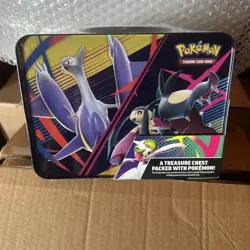 Pokemon 2025 Fall Mega Collector Chest Tin Box -6 Packs & 3 Foil Cards US SELLER - Image 2