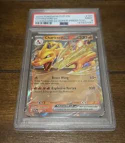 2024 POKEMON SVP EN-SV BLACK STAR PROMO #161 CHARIZARD EX PSA 9 - Image 1