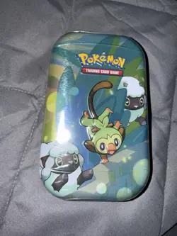 New Sealed Pokemon TCG - Galar Pals Mini Tin - Grookey K19 820650807077 - Image 1