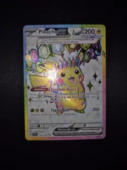 Pikachu EX 219/191 Ultra Rare Ssp En Surging Sparks Pokemon - Image 1