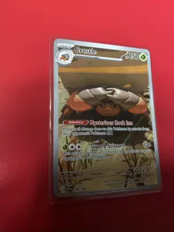 Crustle - Illustration Rare Holo SV10: Destined Rivals 186/182 LP Pokemon NM - Image 3