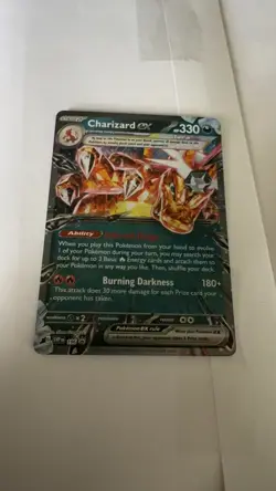 Charizard ex -196 196 Holo Promo Scarlet & Violet Promo Pokemon Near Mint - Image 1