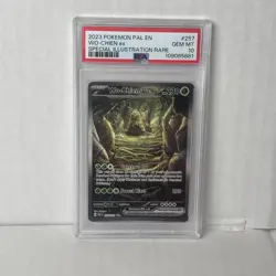 Pokemon TCG Wo-Chien ex 257/193 Paldea Evolved Special Illustration Rare PSA 10 - Image 1
