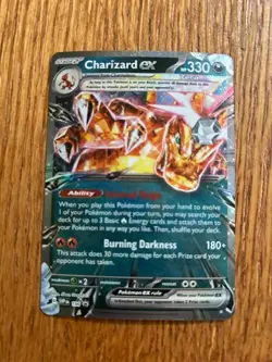 Charizard ex -196 196 Holo Promo Scarlet & Violet Promo Pokemon NMC Free Ship - Image 1