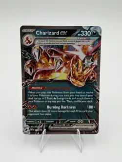 Charizard ex 196 Sv: Pokemon Scarlet & Violet Promo NM - Image 1