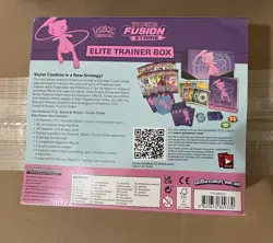 Pokemon TCG Sword & Shield Fusion Strike Elite Trainer Box Factory Sealed New 820650809330 - Image 2