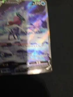 2023 Pokemon Crown Zenith Suicune V Galarian Gallery GG38/GG70 Rare Holo - Image 3