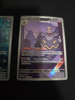 Pokemon TCG Shrouded Fable Dudkull, Dusclops, & Dusknoir Illustration Rare Set - Image 4