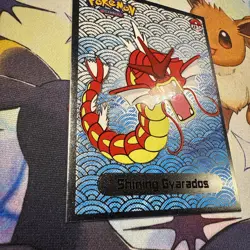 Pokemon 2024 Shiny Infinity Set Shining Gyarados Silver Foil Peru Non-TCG - Image 2