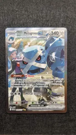 Pokemon TCG Steven's Metagross ex 289/217 Ascended Heroes SIR - Image 1