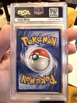 1999 Pokemon Unlimited Ninetales Rare Holo #12/102 PSA 8 - Image 2