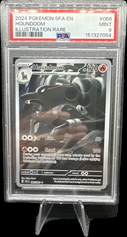 2024 Pokemon Shrouded Fable Houndoom #066/064 PSA 9 - Image 1