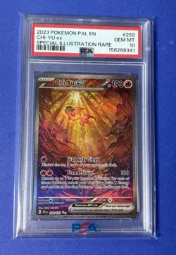 2023 Pokemon PAL EN Chi-Yu ex Special Illustration Rare #259 PSA 10 GEM MT - Image 1