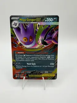 Mega Gengar ex 125/217 Double Rare Pokemon Ascended Heroes NM - Image 1
