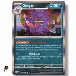 2026 Pokemon Perfect Order Gengar 050/088 Holo Rare NM - Image 1
