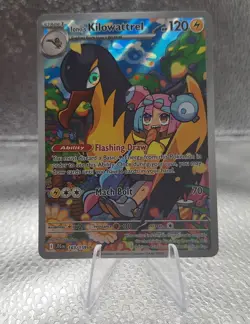 Iono's Kilowattrel 163/159 Illustration Rare Full Art Holo 120 HP English - Image 1