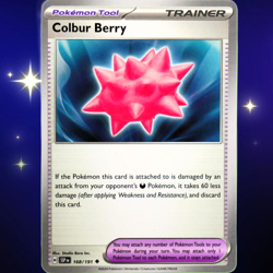 Colbur Berry - Uncommon - Pokemon TCG Surging Sparks #168/191 - Image 1