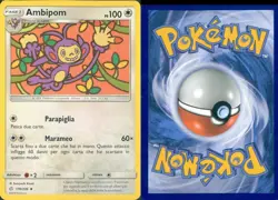 Cok R @ R@POKEMON-AMBIPOM-170 / 236-HOLO-NEW-MINT-SET Base Eclipse Cosmique - Image 1