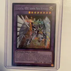 YUGIOH ELEMENTAL HERO SHINING NEOS WINGMAN MP24-EN062 PRISMATIC SECRET 1ST ED NM - Image 1