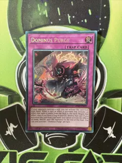 MP25-EN095 Dominus Purge Prismatic Secret Rare 1st Edition YuGiOh NM - Image 1