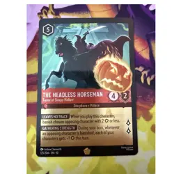 Disney Lorcana The Headless Horseman-Terror of Sleepy Hollow Foil 125/204 - Image 1