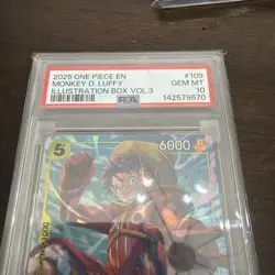 Monkey.D.Luffy (Illustration Box Vol.3) OP07-109 One Piece Promotion Cards Foil - Image 2