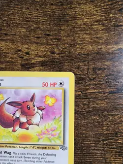 Eevee #51/64 Jungle Common 1st Edition Pokemon Card - LP - Image 5