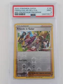 Pokemon Friends in Galar Holo - PSA 9 - Professor Program #140 - Mint - Image 1