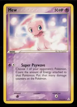 Mew - 111/110 - Promo - Miscellaneous Cards & Products - Pokemon - - - Near Mint - Image 2