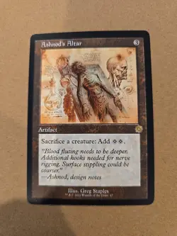 MTG Ashnod's Altar - Card #067 - The Brothers' War Retro Artifacts - Image 1