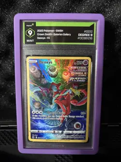 Pokemon Deoxys TCG Full Art Ultra Rare Holo Card GG12/GG70 Crown Zenith - Image 1